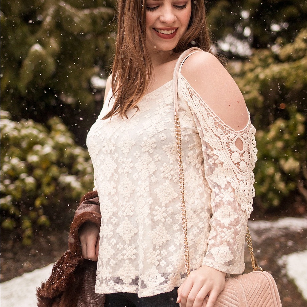 cold shoulder top